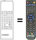 Télécommande équivalente IR 5497