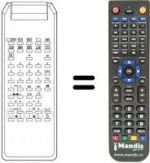 Télécommande équivalente IR 5511
