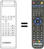 Télécommande équivalente IR 6000 MONO