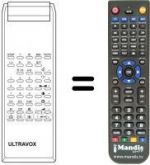 Télécommande équivalente IR 6000 STEREO