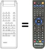 Télécommande équivalente IR 6010