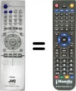 Télécommande équivalente RM-STHA 30 R