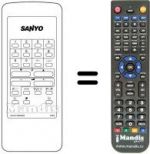 Télécommande équivalente 1AV0U10B00800