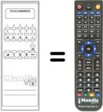 Télécommande équivalente LME MONO