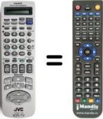 Télécommande équivalente JVC HR-S9700