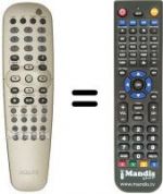 Télécommande équivalente Aristona LX 800 SA