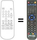 Télécommande équivalente N9123