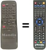 Télécommande équivalente Funai NA 175