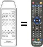 Télécommande équivalente OTM 7110 G
