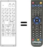 Télécommande équivalente RB-85EG