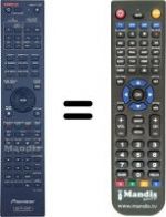Télécommande équivalente RC-2930