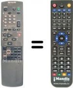Télécommande équivalente RC-6VR08