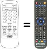 Télécommande équivalente RC-6VT05