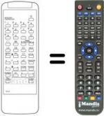 Télécommande équivalente RC-R