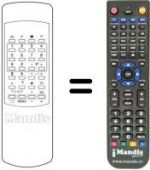 Télécommande équivalente Sinudyne SPAZIO 2103 A