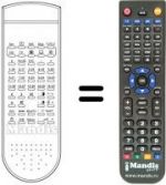 Télécommande équivalente RC 1