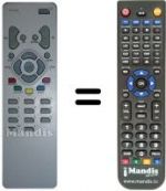 Télécommande équivalente Hifivox 20 LW 030 B5
