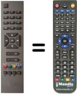 Télécommande équivalente RC 1241