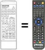 Télécommande équivalente RC 13