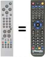 Télécommande équivalente Goodmans LD 2002