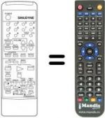 Télécommande équivalente 076G020010