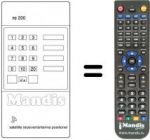 Télécommande équivalente RC 200