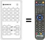 Télécommande équivalente RC 218