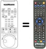 Télécommande équivalente RC 2208 X