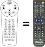 Télécommande équivalente RC 23