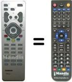 Télécommande équivalente Hifivox 20 LB 020 S4