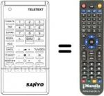 Télécommande équivalente RC 317