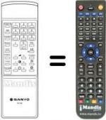 Télécommande équivalente RC 348