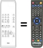 Télécommande équivalente RC 5