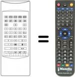 Télécommande équivalente RC 510