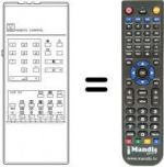Télécommande équivalente RC 5352