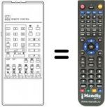 Télécommande équivalente RC 5370