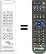 Télécommande équivalente RC 5410
