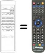 Télécommande équivalente RC 56 MONO