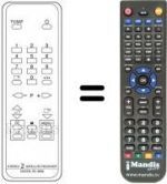 Télécommande équivalente UFD 40