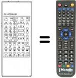 Télécommande équivalente RC 5 STANDARD