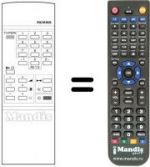 Télécommande équivalente RC 688