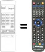Télécommande équivalente RC 90