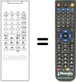 Télécommande équivalente UNIVERSUM 9574922