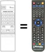 Télécommande équivalente RC 92
