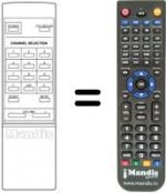 Télécommande équivalente RC 92