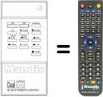 Télécommande équivalente RC 96