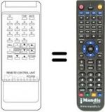 Télécommande équivalente RC FO1