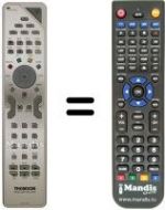 Télécommande équivalente Teleavia 32 LB 220 S4