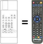 Télécommande équivalente RCS 6292.4