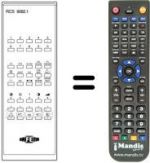 Télécommande équivalente RCS 9082.1